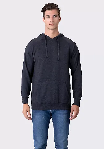 Cotton Heritage M2630 French Terry Pullover Hoodie Charcoal Heather front view
