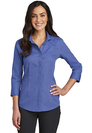 Red House RH690   Ladies 3/4-Sleeve Nailhead Non-I Medit Blue front view