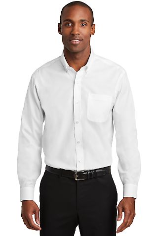 Red House RH240   Pinpoint Oxford Non-Iron Shirt White front view