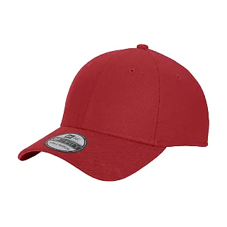 New Era NE1121   Diamond Era Stretch Cap in Crimson front view