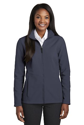 Port Authority Clothing L901 Port Authority Ladie in River blue front view
