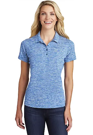 Sport Tek LST590 Sport-Tek® Ladies PosiCharge True Royal Ele front view