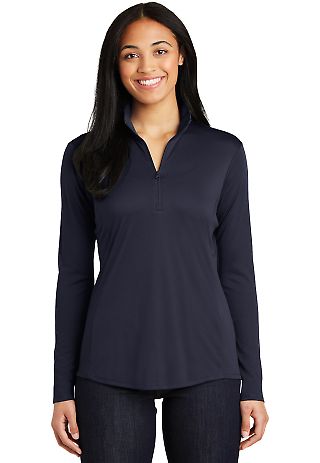 Sport Tek LST357 Sport-Tek Ladies PosiCharge Compe in True navy front view