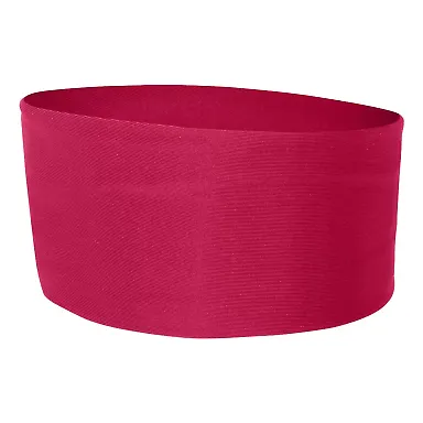 Badger Sportswear 0301 Wide Headband Red front view