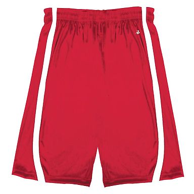 Badger Sportswear 2244 B-Core Youth B-Slam Reversi Red/ White front view