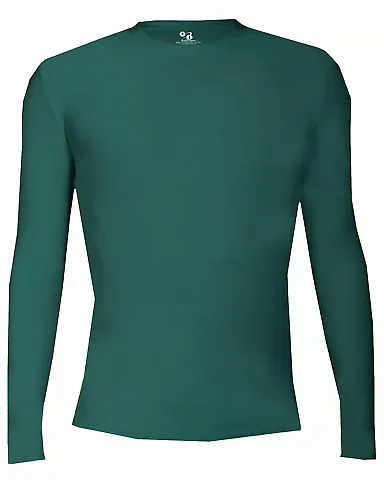 Badger Sportswear 4605 Pro-Compression Long Sleeve in Forest front view