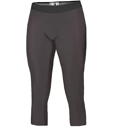 Badger Sportswear 4611 Calf Length Compression Tig Graphite front view