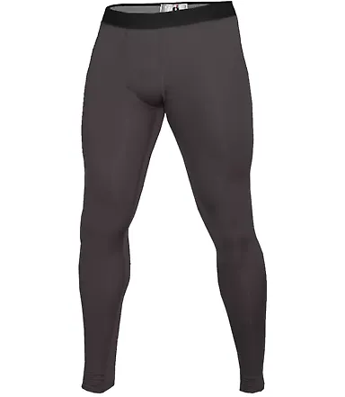 Badger Sportswear 4610 Full Length Compression Tig Graphite front view