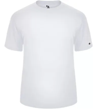 Badger Sportswear 2020 Ultimate SoftLock™ Youth  White front view