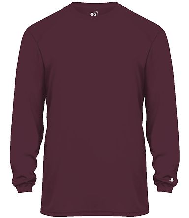 Badger Sportswear 2004 Ultimate SoftLock™ Youth  Maroon front view