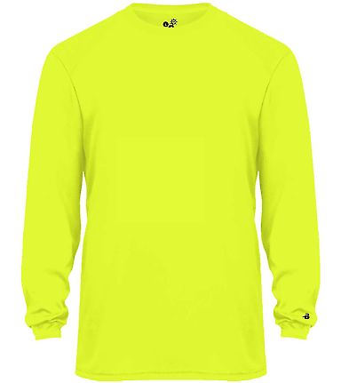 Badger Sportswear 2004 Ultimate SoftLock™ Youth in Safety yellow front view
