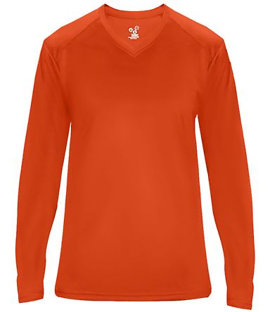 Badger Sportswear 4064 Women's Ultimate SoftLock?? in Burnt orange front view