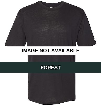 Badger Sportswear 4940 Triblend Performance Short  Forest front view