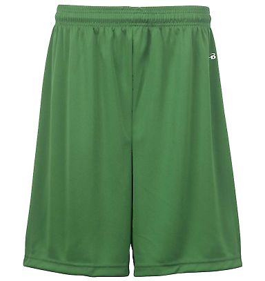 Badger Sportswear 2107 B-Dry Youth 6" Shorts in Kelly front view