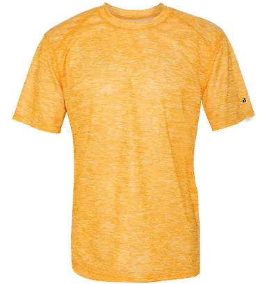 Badger Sportswear 4191 Blend Short Sleeve T-Shirt Gold front view