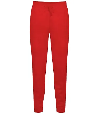 Badger Sportswear 1216 Women's Athletic Fleece Jog in Red front view