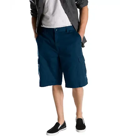 Dickies Workwear 43214 8.5 oz., 13 Loose Fit Cargo DK NAVY _30 front view