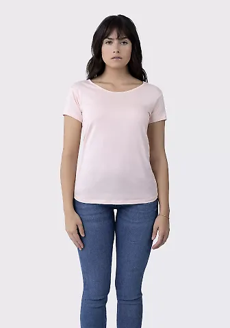 Cotton Heritage W1216 Cotton Modal Women's Scoop N Nude Pink front view