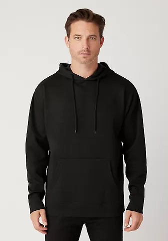 Cotton Heritage M2500 LIGHT PULLOVER HOODIE in Black front view
