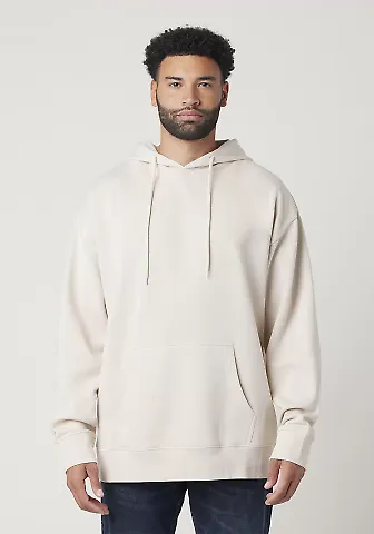 Cotton Heritage M2500 LIGHT PULLOVER HOODIE in Bone front view