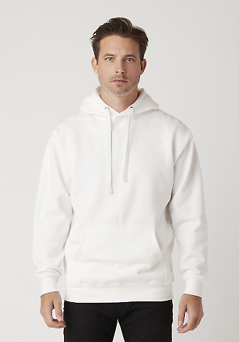 Cotton Heritage M2580 PREMIUM PULLOVER HOODIE in White front view