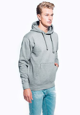 Cotton Heritage M2580 PREMIUM PULLOVER HOODIE Carbon Grey front view