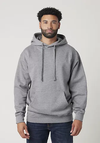 Cotton Heritage M2580 PREMIUM PULLOVER HOODIE in Carbon grey front view