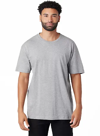 Cotton Heritage MC1041 Retail S/S Crew Tee in Athletic heather front view