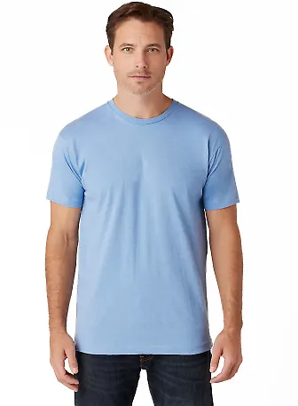 Cotton Heritage MC1041 Retail S/S Crew Tee in Light blue front view