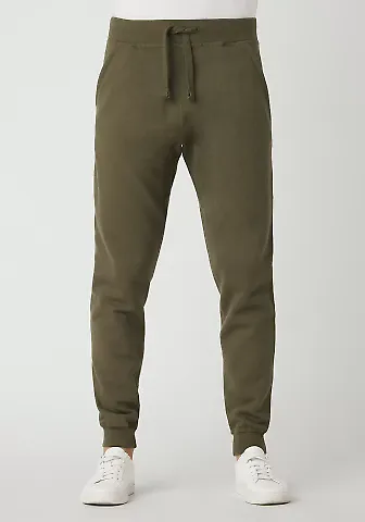 Cotton Heritage M7580 PREMIUM JOGGER Pants Military Green front view