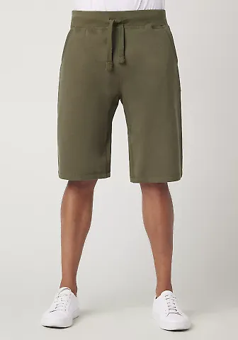 Cotton Heritage M7585 PREMIUM SHORT Military Green front view