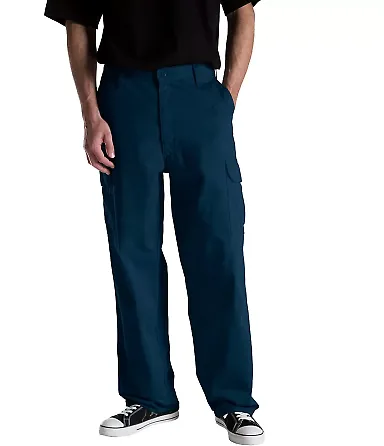 Dickies Workwear 23214 8.5 oz. Loose Fit Cargo Wor DK NAVY _36 front view