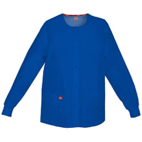 Dickies Medical 86306 / Round Neck Jacket Galaxy Blue front view