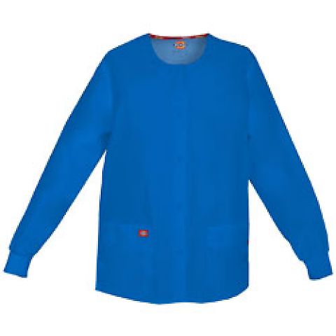 Dickies Medical 86306 / Round Neck Jacket Royal front view
