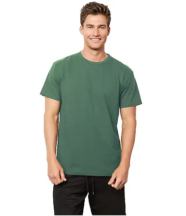 Next Level Apparel 4600 Eco Heavyweight Tee in Royal pine front view