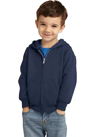 Port & Company CAR78TZH  Toddler Core Fleece Full- Navy front view