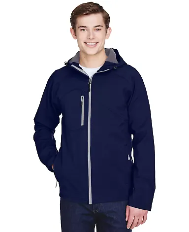 North End 88166 Men's Prospect Two-Layer Fleece Bo CLASSIC NAVY front view