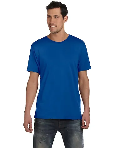 AA1070 Alternative Apparel Basic T-shirt in Royal front view