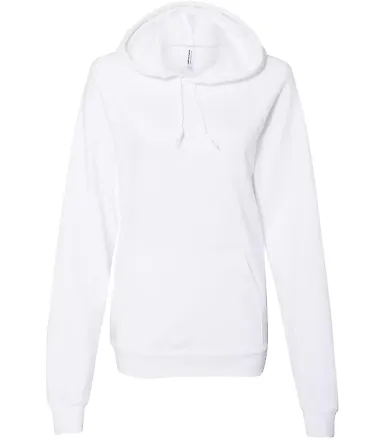 Unisex California Fleece Pullover Hoodie WHITE front view