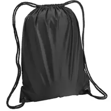 8881 Liberty Bags® Drawstring Backpack BLACK front view