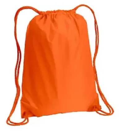 8881 Liberty Bags® Drawstring Backpack ORANGE front view