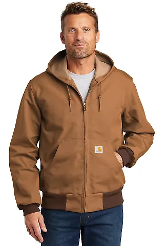 CARHARTT J131 Carhartt  Thermal-Lined Duck Active  Carhartt Brown front view