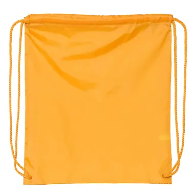 8882 Liberty Bags® Large Drawstring Backpack GOLDEN YELLOW front view