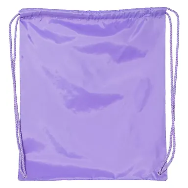 8882 Liberty Bags® Large Drawstring Backpack LAVENDER front view