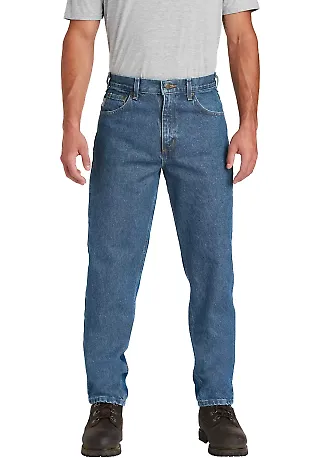 CARHARTT B17 Carhartt  Relaxed-Fit Tapered-Leg Jea Stonewash front view