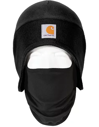 CARHARTT A202 Carhartt  Fleece 2-In-1 Headwear Black front view