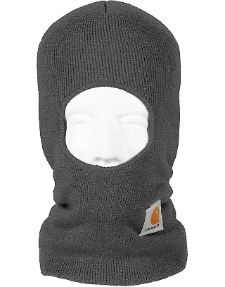 CARHARTT A161 Carhartt  Face Mask Charcoal Hthr front view