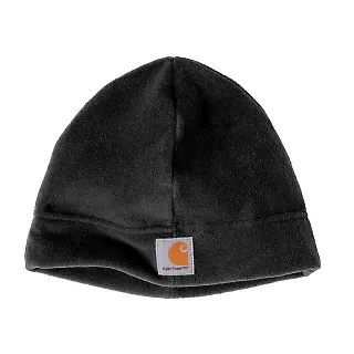 CARHARTT A207 Carhartt  Fleece Hat Black front view