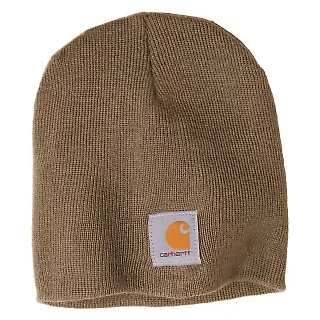 CARHARTT A205 Carhartt  Acrylic Knit Hat Canyon Brown front view