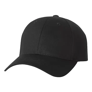 Sportsman 2260Y Small Fit Cotton Twill Cap Black front view